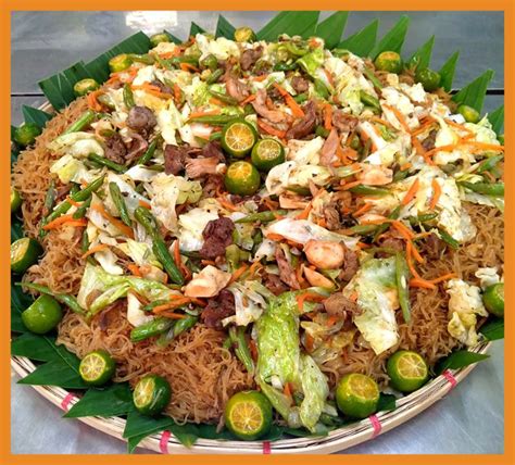 Pancit Guisado Bilao .